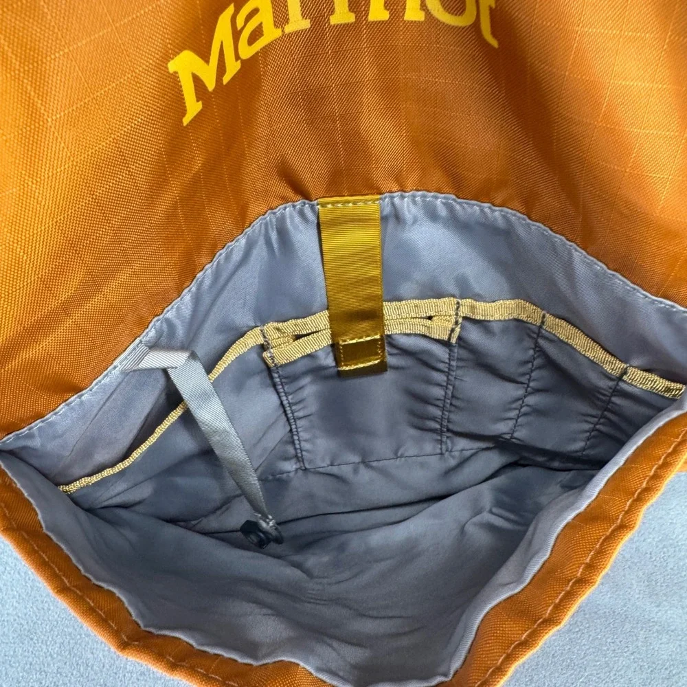 Marmot Urban Hauler Medium Backpack Tote Bag Orange Yellow Ripstop F24770
